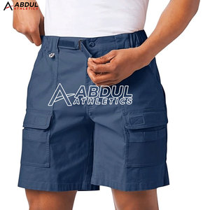 Men Cargo Shorts Durable Cotton Shorts With Multiple Pockets Perfect For Outdoor And Casual Wear Custom Men Cargo Shorts - Product Image 5