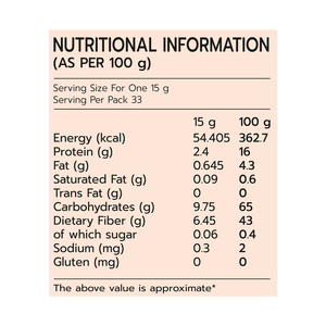 Harina de Salvado de Trigo Pansari Atta 500g, Harina de Salvado de Trigo Alta en Fibra - Product Image 3