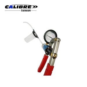 Pompe à vide manuelle en acier TAIWAN CALIBRE pour purgeur de frein et testeur, avec 2 bouteilles et poignée rouge, pour moteur de voiture - Product Image 2