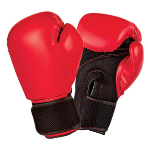 Green PU Boxing Gloves with <b>Velcro</b> Closure for Adults Sparring Training Gear - Product Image 4