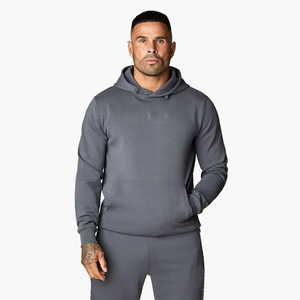 Nouveaux ensembles de survêtements pour hommes de haute qualité en gros, hiver, logo personnalisé, couleur personnalisée, streetwear décontracté, polyester/coton uni - Product Image 2