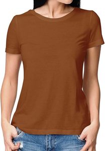 Camiseta Moderna para Mujer, Corte Cuadrado Premium, Prenda Sostenible de Lujo, Estilo Casual y Elegante - Product Image 3