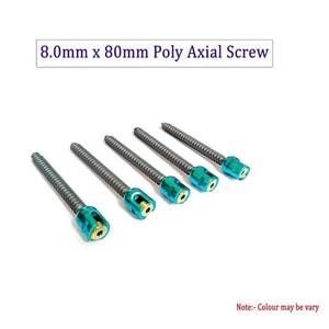 Premium Quality Polyaxial <b>Screw</b> <b>Set</b> Stainless Steel Veterinary Orthopedic Surgical Instruments Autoclavable CE ISO Certified - Product Image 2