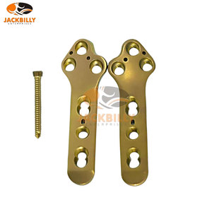 Vis orthopédiques manuelles JACKBILLY Premium en acier inoxydable à demi-filetage, instruments chirurgicaux d'implantation de haute qualité CE - Product Image 1