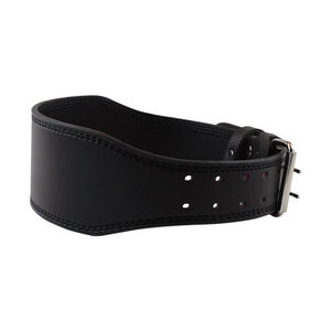 Custom Logo Heavy Duty Strong Leather Weightlifting <b>Belt</b> Adjustable Breathable Professional Soft Non-Slip 6mm Thick Unisex Gym - Product Image 4