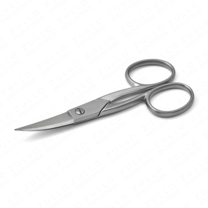 Ciseaux à ongles professionnels en acier inoxydable, lames courbées pointues et affûtées, outil de précision pour la coupe des sourcils et des poils du visage, outil de manucure - Product Image 2