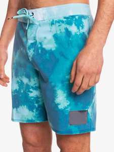 Durable <b>Stuff</b> Custom Logo Men's Tie Dye Shorts Breathable Anti-Wrinkle Solid Pattern Eco-Friendly <b>Cheap</b> Rate - Product Image 5
