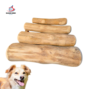 Jouet à mâcher pour chien en bois de café naturel, non toxique, sûr, durable et longue durée pour les chiens agressifs - Product Image 1