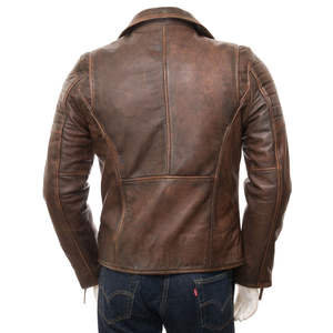 Chaqueta de cuero para hombre, cómoda para uso diario, estilo premium, urbana, informal, con un atractivo moderno, chaqueta de invierno - Product Image 2