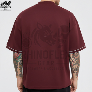 T-shirts imprimés DTF à prix d'usine, les plus vendus, coupe ample, 100 % coton, légers, imprimés DTF, surdimensionnés - Product Image 2