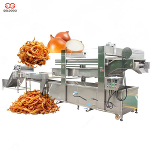 Friteuse à oignon et ail croustillants, utilisation facile, haute efficacité, machine automatique de friture de légumes en acier inoxydable - Product Image 1