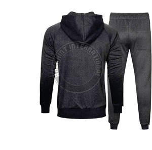 ชุดวอร์มผ้าโพลีเอสเตอร์ผสมคอตตอนเน้นความสบาย เนื้อผ้านุ่มทนทาน เหมาะสำหรับออกกำลังกาย ฟิตเนส วิ่งจ๊อกกิ้ง และกิจกรรมประจำวัน - Product Image 5