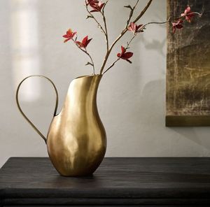 Artisan Crafted Metal Flower Vase For Luxury Spaces Wedding Decor And Housewarming Gift Ideas - Product Image 2