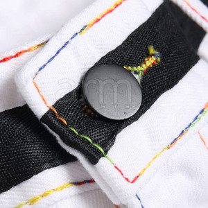 Shorts en jean pour hommes, style nouveau, sur mesure, prix bas, couleur unie, respirants, légers, en vente en ligne - Product Image 3