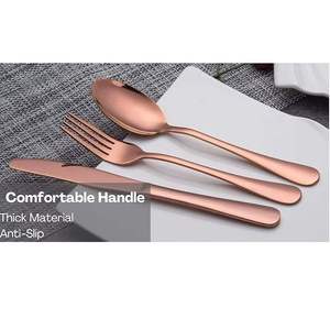 Luxury Stainless Steel Flatware Set 5 Piece Mirror Polished Dining Cutlery At Best Price - Product Image 5