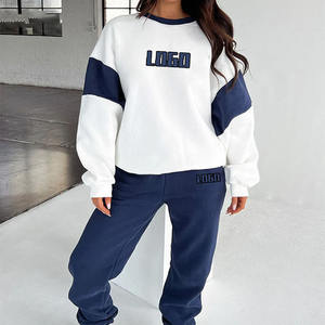 Ensemble survêtement et pantalon de jogging pour femme, vêtements de sport respirants, confortables, pour l'entraînement physique, tenue athlétique décontractée, vêtements de détente - Product Image 3