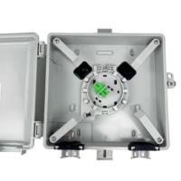 Fiber Optic Cable Storage Box FTTH Slack Fiber Storage Box Wall Pole Mount IP65 Waterproof Fiber Reserve Box for ODN Project