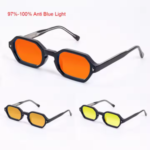 3503 Sunglasses 2025 Fashion Square Polygon <b>Glasses</b> Hot Customize Logo Trendy Unisex Sunglasses CP Metal Core Eyewear - Product Image 5