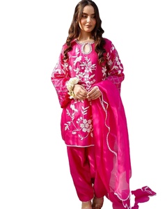 Wholesale Supplier <b>Mirror</b> Work Modal Pakistani Salwar Suit Market Trending USA Canada Ready to Ship Low MOQ - Product Image 1