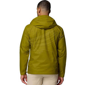 Chaqueta Impermeable con Capucha para Hombre, de Alta Calidad, Transpirable, con Logotipo Frontal, Estilo Urbano, Precio al por Mayor, Nueva Llegada - Product Image 2