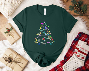 OEM Sleek Apparels Offers Stylish Quick Dry Men's T-Shirts Christmas Theme Printed Light Knitted 100% Polyester Wholesale Supply - Product Image 1