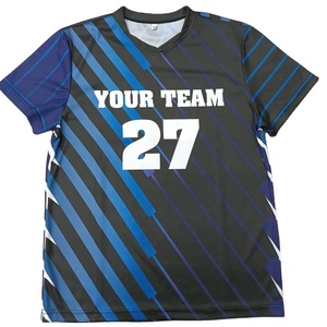 Diseñe su propia camiseta de voleibol transpirable, camiseta de bádminton con sublimación personalizada, camisetas de tenis para hombre, camiseta de fútbol 2025 - Product Image 3