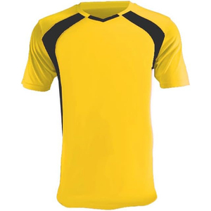 T-shirt sportif pour homme à col rond et manches raglan, coupe classique, séchage rapide, tricoté, couleur unie, manches courtes, 100 % polyester jersey - Product Image 4