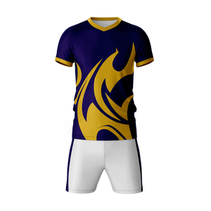 Ensembles d'uniformes de rugby personnalisés, imprimés, séchage rapide, respirants, haute qualité, 100% polyester, vêtements de sport d'équipe personnalisés, uniformes de rugby - Product Image 2