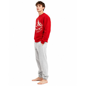Sweat-shirt imprimé doublé à col ras du cou pour homme, en molleton de coton personnalisé, pull écologique d'hiver, qualité supérieure, fournisseur - Product Image 4