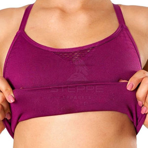 Soutien-gorge de sport pour femme à fort impact, rembourré, bretelles réglables, maille respirante, pour la gym, le yoga, le fitness et l'entraînement athlétique - Product Image 5