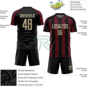Uniformes de Fútbol Americano de Diseño Original, Estilo Entrenamiento, Precio Económico, Duraderos, de Poliéster para Adultos - Product Image 6