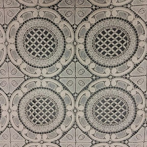 Tissu en dentelle guipure GPO en coton peigné blanc, respirant, léger, de qualité supérieure, pour robes de mariée et tenues de soirée pour filles et femmes - Product Image 1