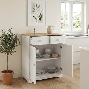 Muebles modernos para despensa de cocina, gabinete de madera maciza para almacenamiento en la cocina - Product Image 5