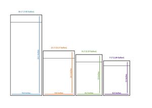 Cubo de basura con tapa abatible Golden Swing, compacto, de acero inoxidable, adecuado para baño, cocina y escritorio, hecho a mano en India. - Product Image 2