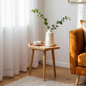 Mesa auxiliar de madera de diseño premium hecha a mano, mesa de centro decorativa para el hogar de FWE para muebles de sala de estar de Falak World Export - Product Image 1