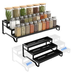 Bamboo <b>Spice</b> <b>Rack</b> Organizer Wholesale | Handcrafted <b>Kitchen</b> Storage - Product Image 3