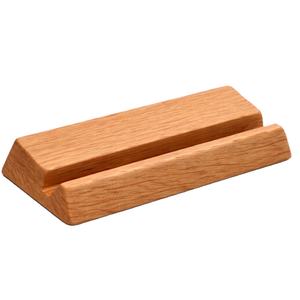 Minimal Rectangular Acacia <b>Wood</b> Tile Stand Natural <b>Solid</b> Wooden Display Holder for Personalised Tiles Photo Plaques <b>Desk</b> Tables - Product Image 1