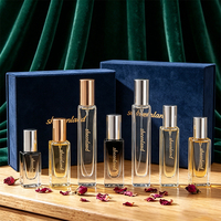 Botol Parfum Minyak Kaca Kotak Mini Mewah Kosong Anti Bocor Tutup Ulir 5ml/10ml/15ml Pompa Semprot Sablon Sutra Kotak Frost Jiangsu