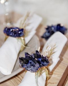 Handmade Luxury Resin Napkin Ring Set For Hotel Restaurant Wedding And <b>Dining</b> <b>Table</b> Decoration Accessories - Product Image 3