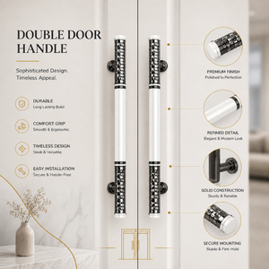 Designer Antique SS Graphite Black <b>Door</b> <b>Handle</b> Entrance <b>Pull</b> | Heavy Duty Stainless Steel Long <b>Handle</b> |Premium Quality Main <b>Door</b> - Product Image 5