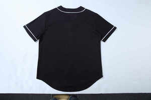 Jersey de Béisbol Duradero con Botones Completos al Mejor Precio, Ropa Deportiva Cómoda, Último Estilo Popular, Jersey de Béisbol con Logotipo Personalizado - Product Image 4