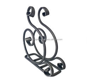 Luxury Gold Portable Napkin Display Stand Custom Wire Elegant Design High Quality Handmade Metal <b>Tissue</b> Holder Home <b>Wedding</b> Use - Product Image 5