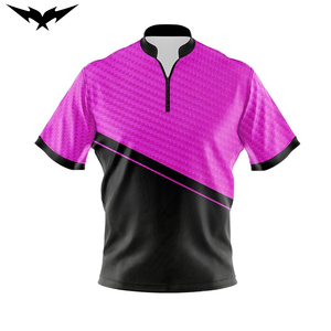 Maillot de bowling personnalisé sublimé en promotion – Qualité supérieure, séchage rapide, motif imprimé, en polyester, décontracté avec fermeture éclair - Product Image 5
