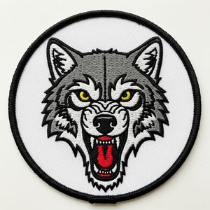 Patchs brodés personnalisés STAY WILD à thermocoller, appliques graffiti urbaines, badges à coudre pour vêtements style Hip Hop Streetwear - Product Image 2