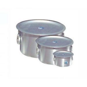 <b>Stainless</b> <b>Steel</b> <b>Pot</b> <b>Set</b> with Lid 1 Year Warranty 100W Power for Bakery Use - Product Image 1