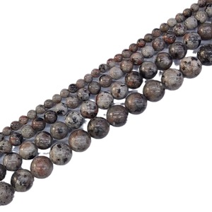 Wholesale 4 6 8 10 12mm Natural Flame Stone Beads Natural Yooperlite Stone Round Loose Beads for <b>Necklace</b> Bracelet Making - Product Image 5