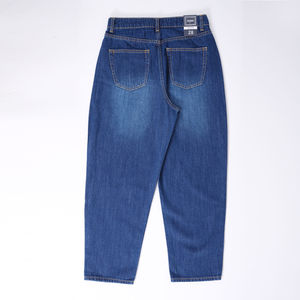 Pantalones Vaqueros de Invierno para Mujer, Tallas Grandes, Personalizados al por Mayor, Cómodos, Cintura Media, Corte Regular, Casuales, Ajustados, 100% Algodón, de Fábrica - Product Image 6