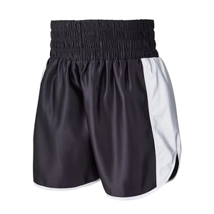 Lightweight Breathable Quick Dry Muay Thai Shorts High-Demand <b>Plain</b> Dyed Martial Arts Wear Training Boxing Shorts - Product Image 2