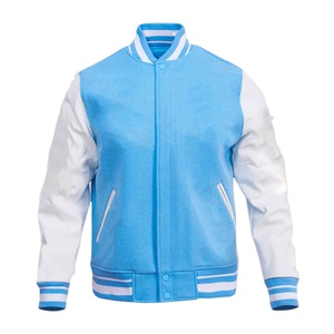 Men Custom Varsity <b>Jacket</b> <b>White</b> Sleeves Striped Ribbed Trims Snap Button Closure Perfect For Unisex High Quality Wool <b>Jacket</b> - Product Image 1