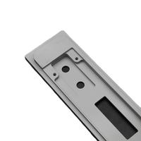 Fabricant chinois de panneaux audio en aluminium CNC sur mesure, plaque de base usinée de haute précision pour boîtier d'amplificateur de haut-parleur